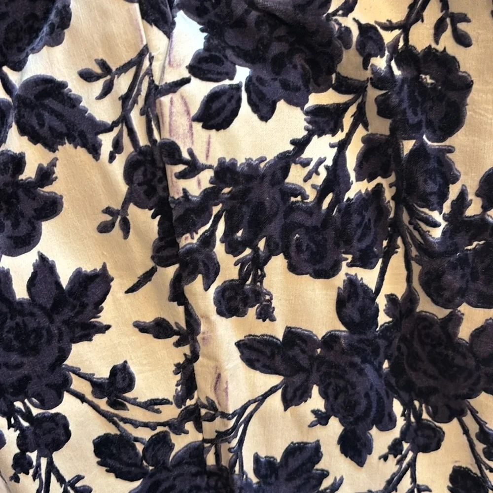 NWOT Tory Burch Dayton Flocked Pants